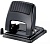Дырокол Kw-Trio 09665BLACK макс.:30лист. металл черный отв.:2 с линейкой