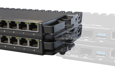 Крепление MikroTik Rackmount ears set for RB5009 series (for mounting up to four RB5009 in rack) (K-79)