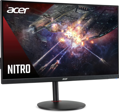 Монитор 27'' ACER Nitro XV272UV3bmiiprx,ZeroFrame,Black,16:9,IPS,2560x1440,1/0,5ms,350,400HDR Peakcd,180Hz,2xHDMI(2.0)+1xDP(1.2)+AudioOut,Speakers 2Wx2,sync:FreeSync Premium,hdr:HDR 400,H.Adj.120,DE:Delta E<1 (UM.HX2EE.307)