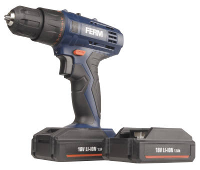 Дрель-шуруповерт Ferm CDM1120 аккум. патрон:быстрозажимной (кейс в комплекте)