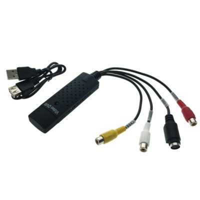 Espada Видеоадаптер Usb 2.0 to RCA/S-video плата видеозахвата, чипсет AMT630A - поддержка Android , (EUsbRca63) (44501)
