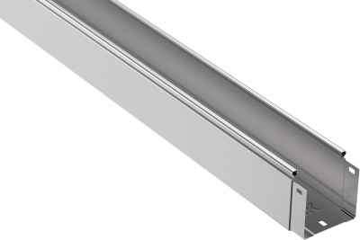 Лоток листовой IEK CLN10-100-100-3 неперфорированный 100x100мм L3000мм сталь оц. 0.7мм (упак.:2шт)