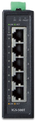 IGS-500T индустриальный неуправляемый коммутатор PLANET IGS-500T