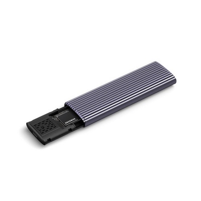 SSD Корпус Netac WH51 M.2 NVMe/SATA SSD Case, USB3.1 Gen2 10Gb/s to M-Key(M&B key) NVMe & SATA, Aluminum Cover, Compatible with 4 size of 2280/2260/2242/2230, with C to C and C to A cable