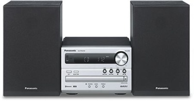 Микросистема Panasonic SC-PM250EE-S серебристый 20Вт/CD/CDRW/FM/USB/BT