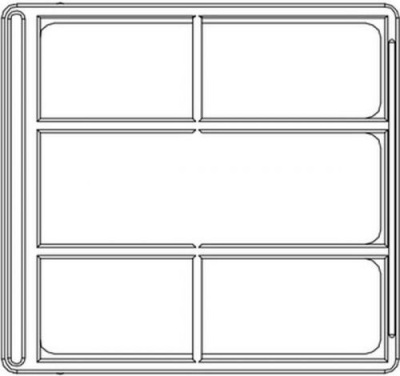 Пылевой фильтр для корпусов RM42300 50H173423A001 CHENBRO