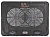 Подставка для ноутбука Buro BU-LCP156-B214H 15.6"355x255x30мм 2xUSB 2x 140ммFAN 900г металлическая сетка/пластик черный