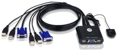 ATEN CS22U-(A7) переключатель 2 PORT USB KVM SWITCH