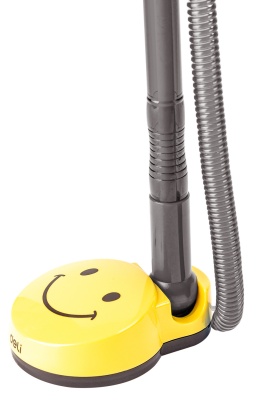 Ручка шариковая Deli EQ50-BK авт. на подставке 0.7мм резин. манжета черный/прозрачный черные чернила (1шт)