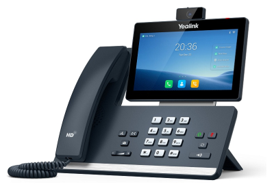 YEALINK SIP-T58W with camera, видеотерминал, Android, WiFi, Bluetooth, GigE, CAM50, без БП, шт (SIP-T58W with camera)