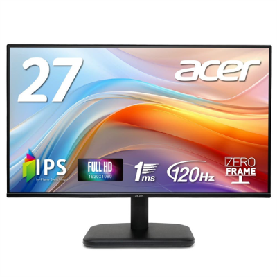 Монитор Acer EK271Gbmix 27'', 16:9, IPS, FHD, 1ms, 250cd, 120Hz, VGA, HDMI, SPK