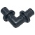 Уголок Royal Thermo соединительный 90гр. 25×25 PPSU