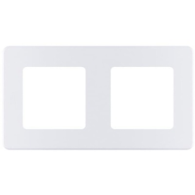 Legrand 673946 Рамка - 2 поста - INSPIRIA - жемчуг