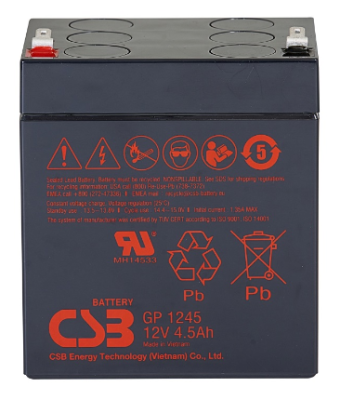 CSB Батарея GP1245 (12V 4,5Ah)