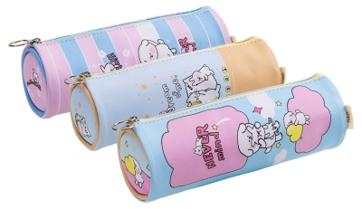 Пенал Deli EH916 ассорти 1отд. полиуретан