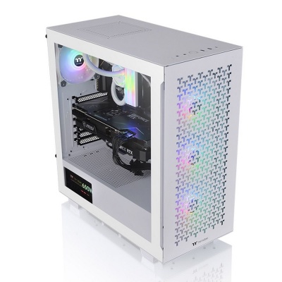 Корпус Thermaltake V350 TG ARGB AIR белый без БП ATX 2x120mm 2x140mm 2xUSB2.0 1xUSB3.0 audio bott PSU