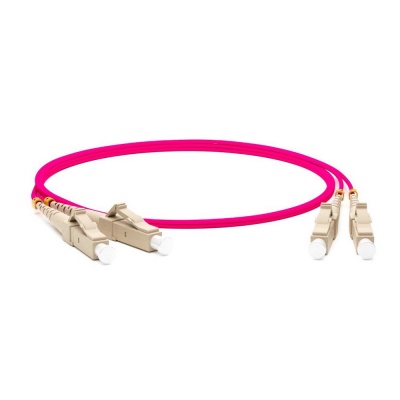 Hyperline Патч-корд волоконно-оптический (шнур) MM 50/125(OM4), LC-LC, duplex, 10G/40G, LSZH, 20 м Hyperline FC-D2-504-LC/PR-LC/PR-H-20M-LSZH-MG