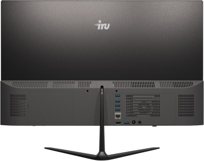 Моноблок IRU P231 23.8" Full HD Cel N4020 (1.1) 8Gb SSD256Gb Windows 11 Professional GbitEth WiFi BT 120W Cam черный 1920x1080