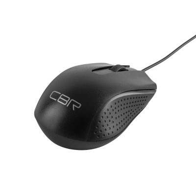 CBR CM 123 Black USB, Мышь офисн., 1000dpi, 3 кн., 1,5 м