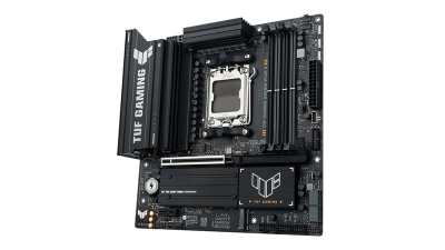 Материнская плата Asus TUF GAMING B850M-PLUS II SocketAM5 AMD B850 4xDDR5 mATX AC`97 8ch(7.1) 2.5Gg RAID+HDMI+DP
