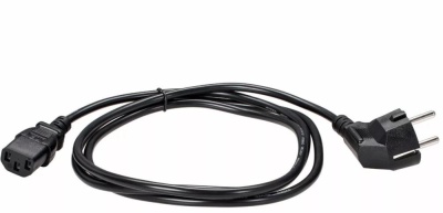Telecom TY021-CU0.75-1.8M  Кабель комп - розетка 220V EU (угловой)<VDE> 3GX0,75mm2, 1,8m, медь, Telecom <TY021-CU0.75-1.8M>