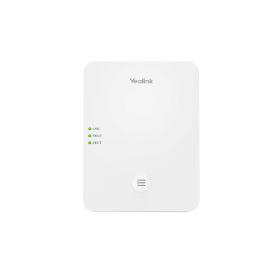 Базовая станция IP Yealink W80B DECT, базовая станция, PoE, белый