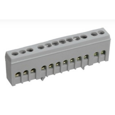 Iek YNN10-69-8KD-K02 Шина L "фаза" в корп изол на DIN-рейку ШНИ-6х9-8-К-Ср ИЭК