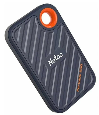 Ssd накопитель Netac ZX20 1TB USB 3.2 Gen 2 Type-C External SSD, R/W up to 2000MB/1800MB/s, with USB C to A cable and 20Gbps USB C to C cable 5Y wty (NT01ZX20-001T-32BL)