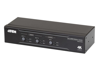 Коммутатор ATEN 2 x 2 True 4K HDMI Matrix Switch with Audio De-Embedder