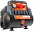 Компрессор поршневой Patriot WO 6-180 безмасляный 180л/мин 6л 1100Вт черный/оранжевый