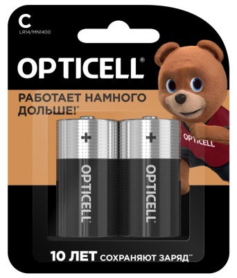 Батарея BASIC C 2 PCS 5051004 OPTICELL