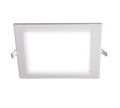 Светильник светодиодный ДВО-12w 6500K 800 Лм IP40 WH 170мм встраиваемый квадрат JazzWay 5008366A