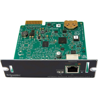 Карта управления ИБП третьего поколения APC by Schneider Electric APC UPS Network Management Card 3 AP9640