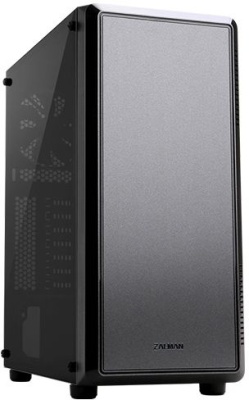 Корпус Zalman S4 черный без БП ATX 6x120mm 1xUSB2.0 1xUSB3.0 audio bott PSU