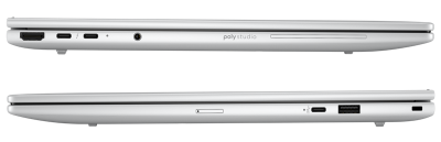 Ноутбук HP EliteBook 8 G1i 16 U7 255H,16" 2.5k (2560x1600) IPS 400cd 120Hz IR AG,32Gb DDR5-5600MHz(2),1Tb SSD NVMe,Al Case,62Wh,FPS,ENG Kbd Backlit,1.69kg,Silver,1y,DOS