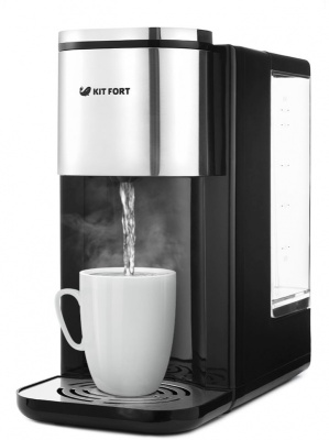 Термопот Kitfort КТ-2503 2.2л. 2600Вт черный/серебристый