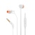 Гарнитура вкладыши JBL T110 WHT 1.2м белый проводные в ушной раковине (JBLT110WHT)