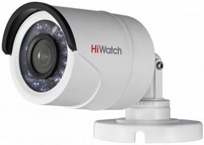 Камера видеонаблюдения Hikvision HiWatch DS-T200 (B) 2.8-2.8мм HD-CVI HD-TVI цветная корп.:белый
