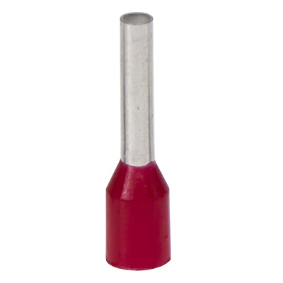 Наконечник-гильза 1-10мм с изолированным фланцем, красный DKC IF1-10RD