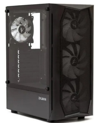 Корпус MIDITOWER ATX W/PSU BLACK N4 ZALMAN