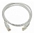 Патч-корд Lanmaster UTP TWT-45-45-2.0/6-GY вилка RJ-45-вилка RJ-45 кат.6 2м серый ПВХ