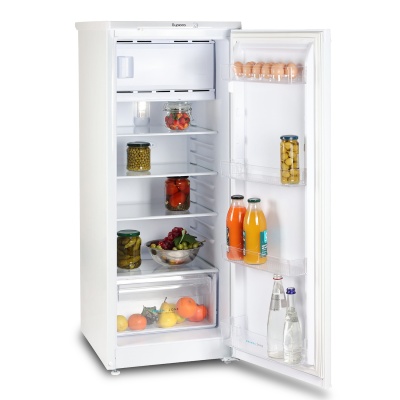 Холодильник Бирюса 410 белый однокамерный 153/27л морозилка сверху