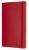 Блокнот Moleskine CLASSIC SOFT QP618F2 Large 130х210мм 192стр. нелинованный мягкая обложка красный