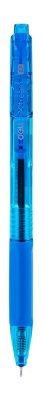 Ручка шариковая Deli EQ21-BL X-tream авт. 0.7мм резин. манжета синий/прозрачный синие чернила