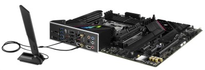 Материнская плата ASUS ROG STRIX B650E-F GAMING WIFI, Socket AM5, B650, 4*DDR5, HDMI+DP, 4xSATA3 + RAID, M2, Audio, Gb LAN, USB 3.2, USB 2.0, ATX; 90MB1BQ0-M0EAY0 (ROG STRIX B650E-F GAMING WIFI)