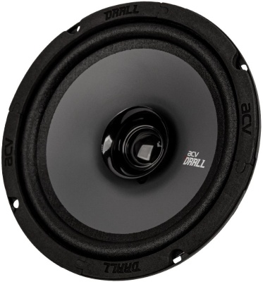 Колонки автомобильные ACV DRALL DR6 (без решетки) 210Вт 96дБ 3Ом 16см (6.5дюйм) (ком.:2кол.) широкополосные однополосные