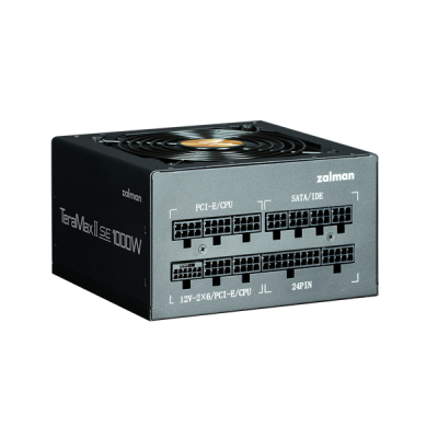 Блок питания Zalman ZM1000-TMX2SE, 1000W, ATX12V v3.1, APFC, 12cm Fan, 80+ Gold Gen5.1, Full Modular, Retail
