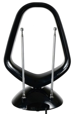 Антенна телевизионная Hyundai H-TAI320 30дБ активная черный