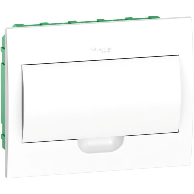 Systeme electric EZ9E112P2FRU Щит распределительный встраиваемый белый дверь белая на 12 модулей IP40 Easy9