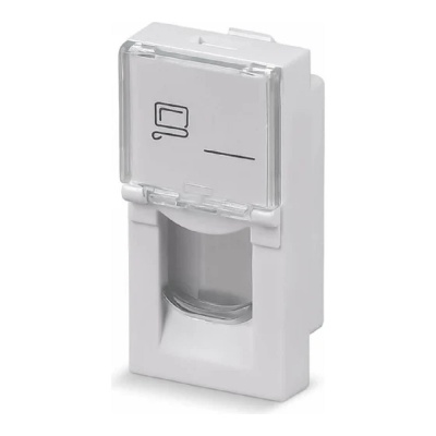 Cabeus FP-L-22,5-1M Вставка 45x22,5 (Mosaic) для 1 модуля формата Keystone Jack